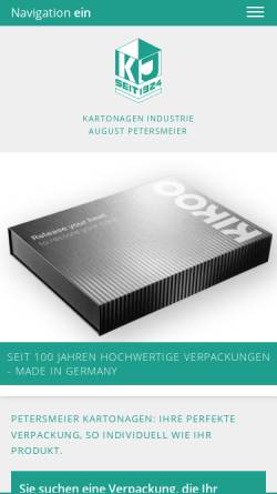 A. Petersmeier Feinkartonagen