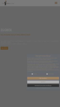 Vorschau der mobilen Webseite www.cvg-eierverpackung.de, Eggbox GmbH