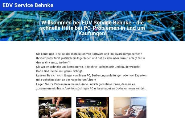 Vorschau von www.edv-service-behnke.de, Behnke e.K.