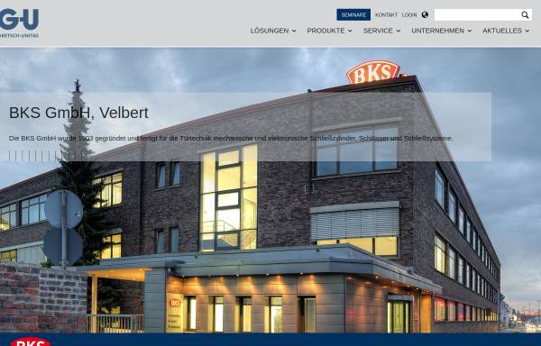 Vorschau von www.bks.de, BKS GmbH