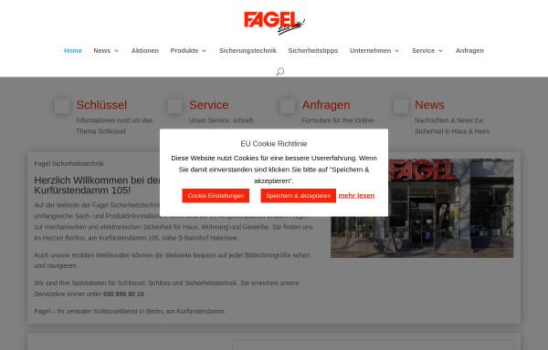 Vorschau von fagel.de, J.Fagel GmbH