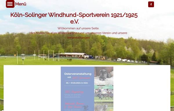 Vorschau von www.ksw-sportverein.de, Köln-Solinger-Windhund-Sportverein 1921/1925 e.V.