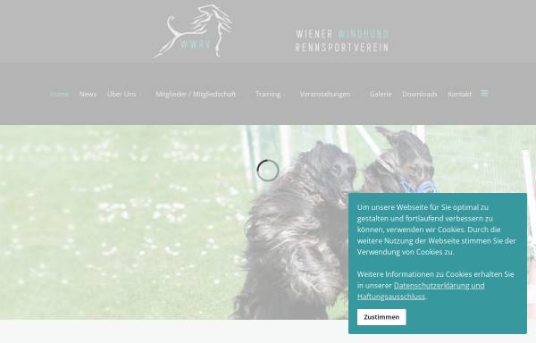 Vorschau von www.wwrv.at, Wiener Windhund Rennsport Verein
