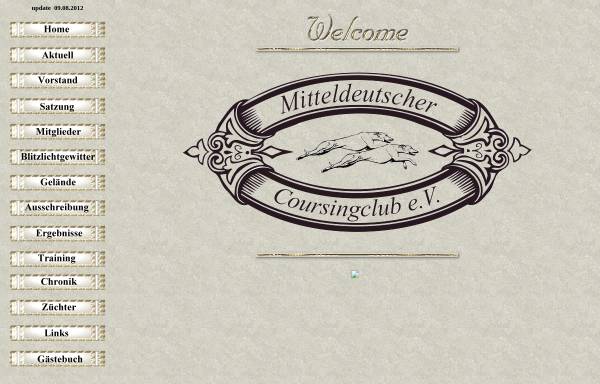 Vorschau von www.wrcc-zschepplin.de, Windhundrenn- und Coursingclub Zschepplin e.V.