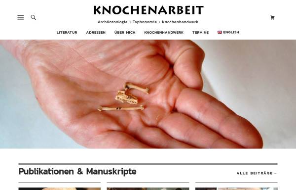 Vorschau von www.knochenarbeit.de, Knochenarbeit
