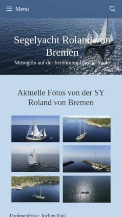 Vorschau der mobilen Webseite roland-von-bremen.com, Roland von Bremen