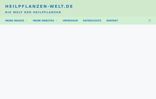 Vorschau von www.heilpflanzen-welt.de, Heilpflanzen-Welt