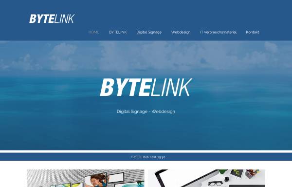 Vorschau von www.bytelink.ch, ByteLink AG - Netzwerke