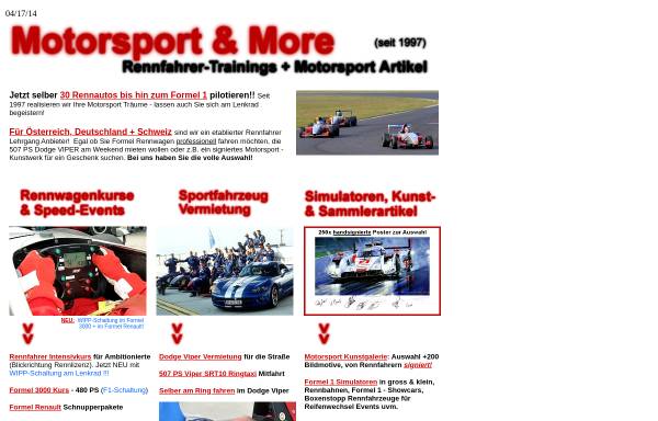 Vorschau von www.motorsport-and-more.com, Motorsport & More