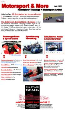 Vorschau der mobilen Webseite www.motorsport-and-more.com, Motorsport & More