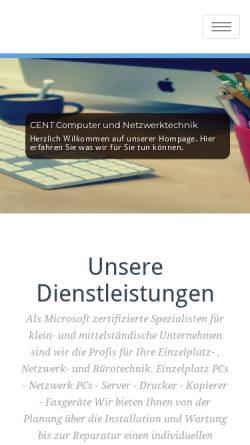 Vorschau der mobilen Webseite cnt-ehrlich.de, Claus Ehrlich - Computer und Netzwerktechnik