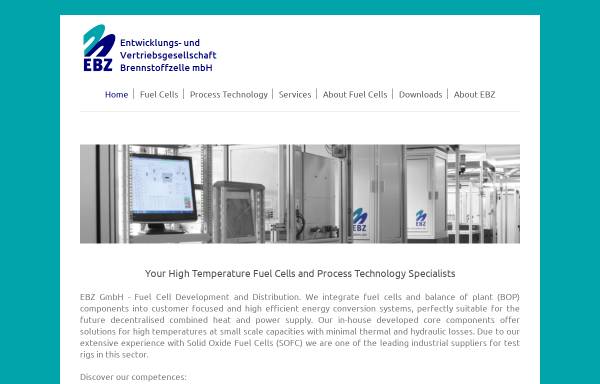 Vorschau von www.ebz-dresden.de, Entwicklungs- und Vertriebsgesellschaft Brennstoffzelle mbH