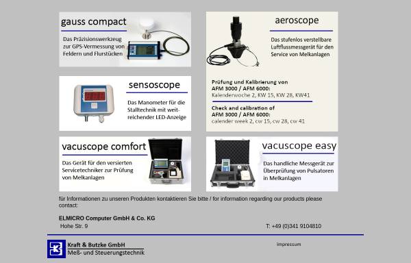 Vorschau von www.kraftundbutzke.de, Kraft und Butzke GmbH