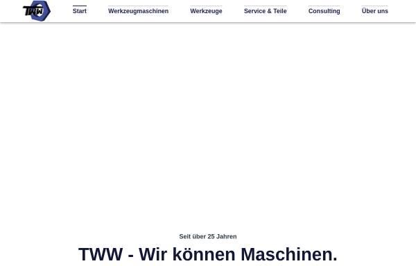 Vorschau von www.tww-gmbh.de, TWW World Wide Metal-Technologie Consulting and Transfer GmbH