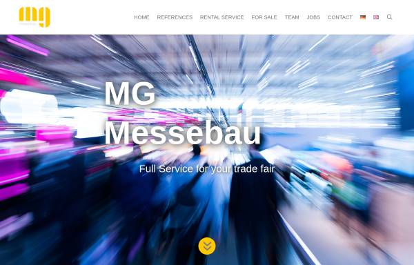 Vorschau von www.mgmessebau.de, MG Messebau GmbH
