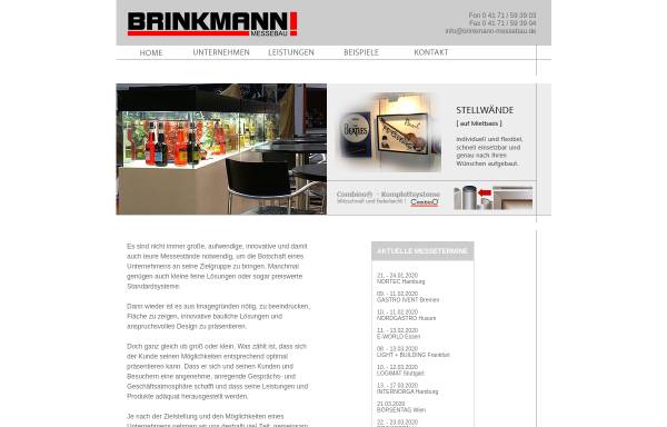 Vorschau von www.brinkmann-messebau.de, Ralf Brinkmann