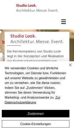 Vorschau der mobilen Webseite www.studio-look.de, Studio Look