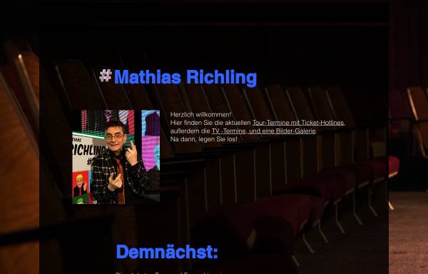 Vorschau von www.mathias-richling.de, Richling, Mathias