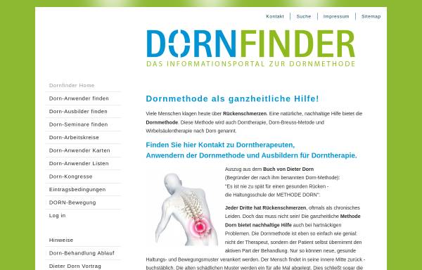 Vorschau von www.dornfinder.org, Dornfinder