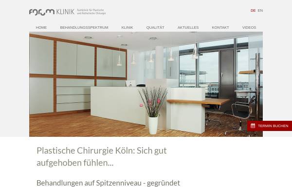 Vorschau von www.forum-klinik.de, Forum Klinik GmbH