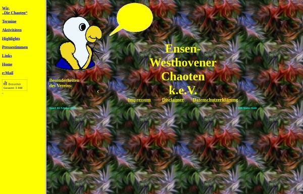 Vorschau von www.kuhl-web.de, Ensen-Westhovener Chaoten k.e.V