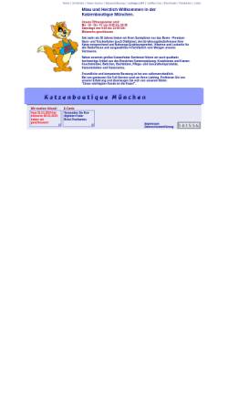 Vorschau der mobilen Webseite www.kater-broesi.de, Katzenboutique München