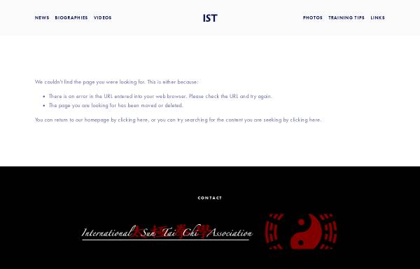 Vorschau von suntaiji.com, International Sun Tai Chi Association