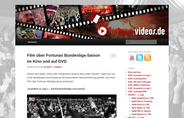 Vorschau von www.fortuna-videos.de, Fortuna-Videos.de
