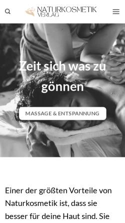 Vorschau der mobilen Webseite www.wellness-und-kosmetik.de, Fußpflege- und Kosmetikpraxis Brigitte Heinemann-Bode