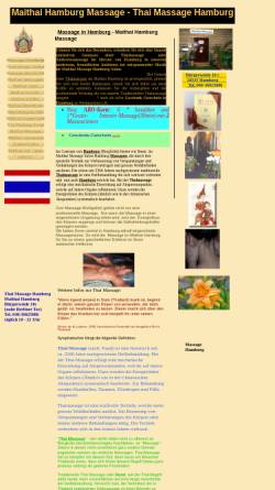 Vorschau der mobilen Webseite www.massage-hamburg.info, Maithai Massage