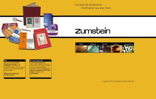 Vorschau von www.briefmarken.ch, Zumstein & Cie [CH]