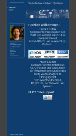 Vorschau der mobilen Webseite flct.de, Frank Leuffen ComputerTechnik