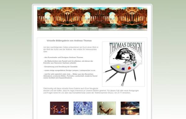 Vorschau von www.thomasdesign.de, Thomas, Andreas