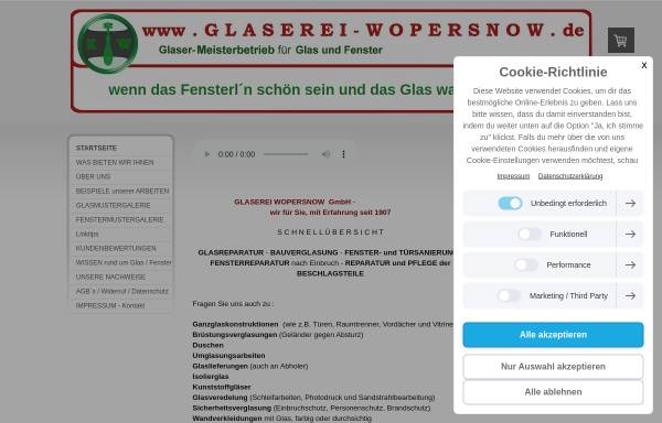 Glaserei Kurt und Jürgen Wopersnow GmbH & Co.