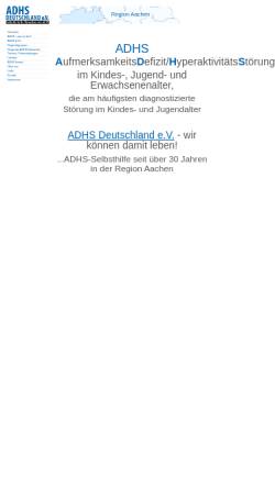 Vorschau der mobilen Webseite www.adhs-nrw.de, ADHS Landesgruppe NRW