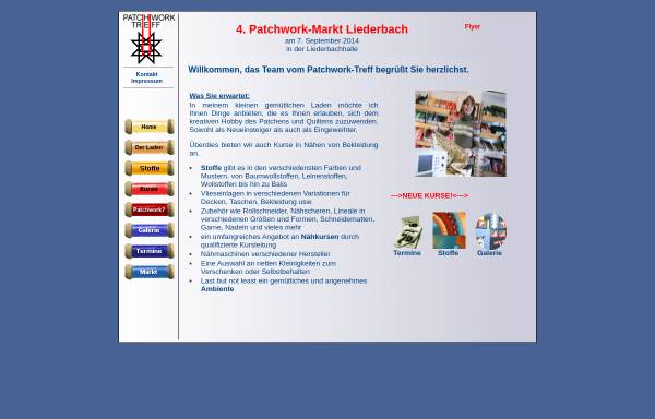 Vorschau von www.patchwork-treff.de, Der Patchwork Treff