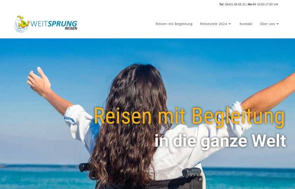 Vorschau von www.weitsprung-reisen.de, Weitsprung Reisen