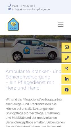 Ambulante Kranken- und Seniorenversorgung AKSV GmbH