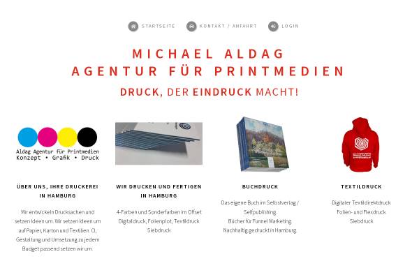 Vorschau von www.aldagm.de, Aldag M. Offset-Druck