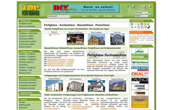 Vorschau von www.top-fertighaus.de, Top-Fertighaus