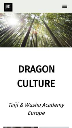 Vorschau der mobilen Webseite www.dragonculture.de, Dragonculture