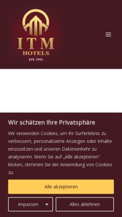 Vorschau der mobilen Webseite www.deutsches-haus-hamburg.de, Hotel Deutsches Haus Neugraben