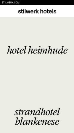 Vorschau der mobilen Webseite www.hotel-heimhude.de, Hotel Heimhude