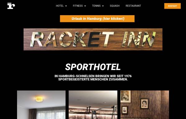 Vorschau von www.racketinn.de, Sporthotel Racket Inn