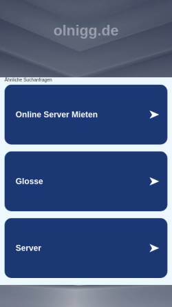 Vorschau der mobilen Webseite www.olnigg.de, Olnigg