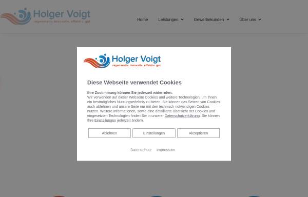 Vorschau von www.installationen-voigt.de, Holger Voigt Klempner und Installationsmeister