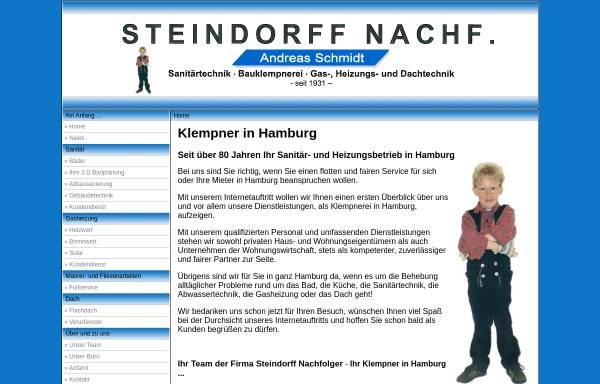 Vorschau von www.klempnerei-hasche.de, Steindorff Nachfolger e.K.