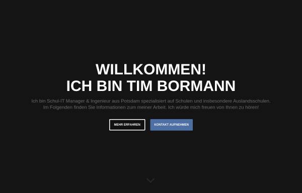 Vorschau von www.tim-bormann.de, Tim Bormann