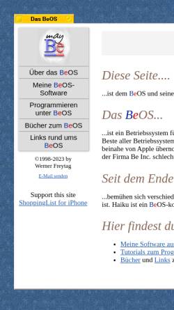 Vorschau der mobilen Webseite www.maybe.de, MayBe