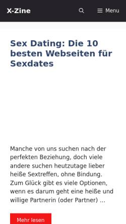 Vorschau der mobilen Webseite www.x-zine.de, Das große Michael Ende Lesebuch